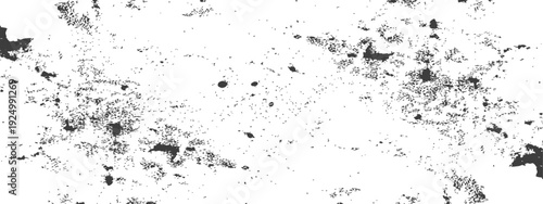 Grungy Black and White Overlay Texture Abstract Speckled Background