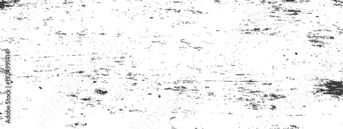 Distressed Grunge Black and White Texture Background Overlay Vector