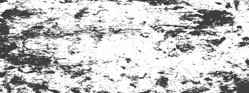 Distressed black and white grunge texture overlay abstract background