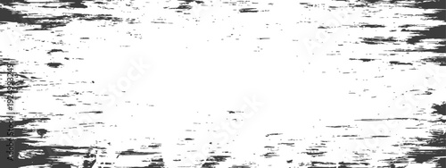 Distressed Grunge Overlay Texture Black and White Background Frame with Copy Space