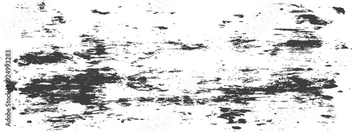 Distressed Grunge Texture Vector Graphic Black and White Abstract Overlay Design Element