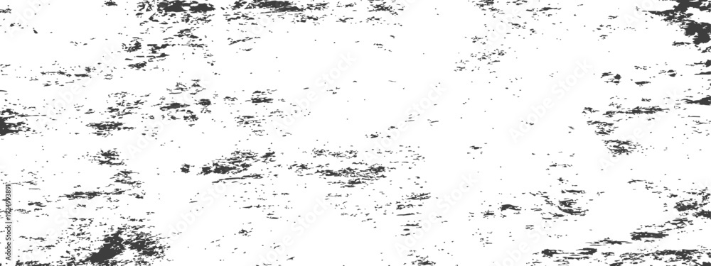 Fototapeta premium Grungy Distressed Black and White Texture Overlay Background