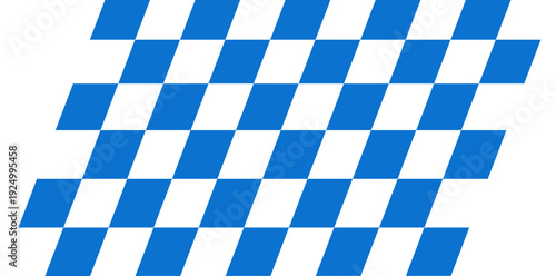 blue and white checkered racing pattern background vector