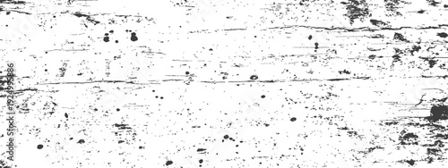 Monochrome Grunge Texture with Ink Splatter and Scratches for Overlay Effect