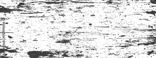 Gritty Distressed Black and White Grunge Texture with Scratches and Ink Splatters