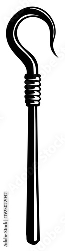 Ancient Egyptian Crook and Flail Symbol of Pharaoh Power and Authority