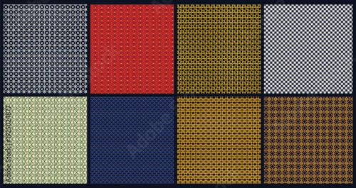 Japanese traditional pattern bundle