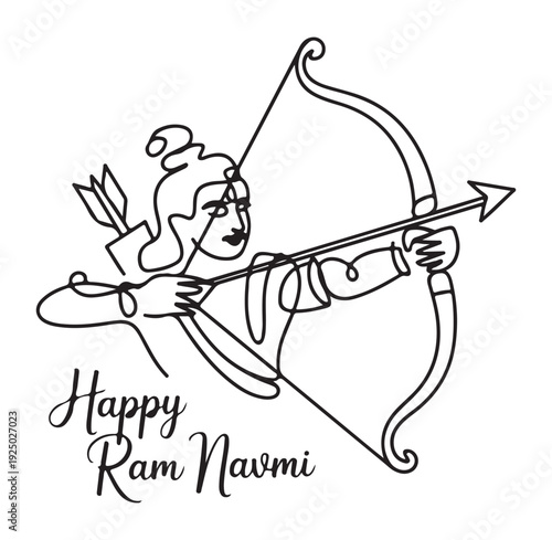 Lord Rama Archery Happy Ram Navmi