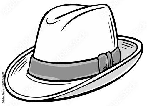 Classic Fedora Hat with Ribbon Band Style Accessory for Men and Women