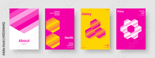 Isolated Business Presentation Layout. Modern Brochure Design. Creative Poster Template. Banner. Report. Background. Book Cover. Flyer. Handbill. Brand Identity. Portfolio. Notebook. Journal