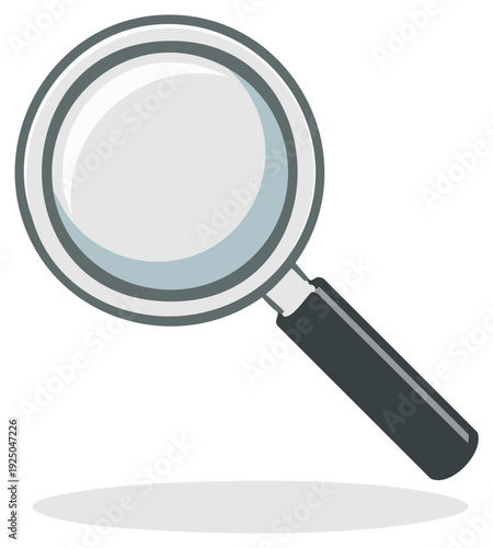 Magnifying Glass Tool for Close Examination and Discovery