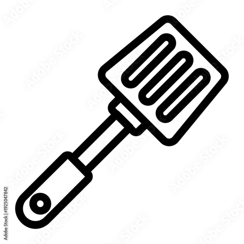 spatula Line Icon