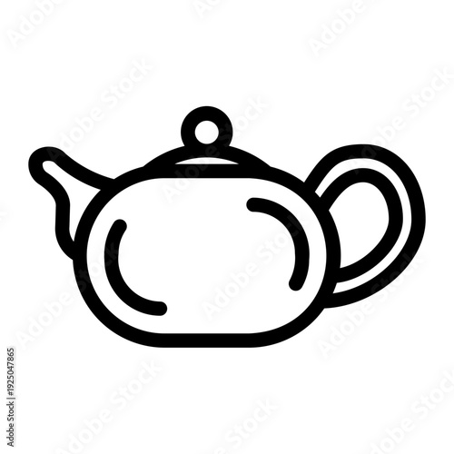 teapot Line Icon