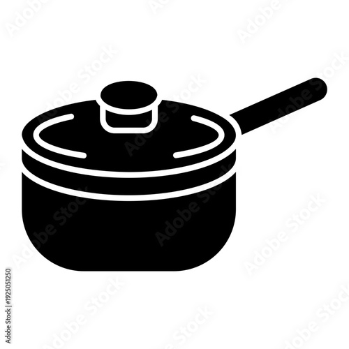 saucepan Solid icon