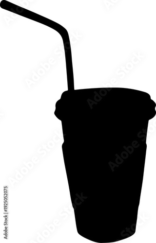 Vector isolated illustration of takeaway coffee cup