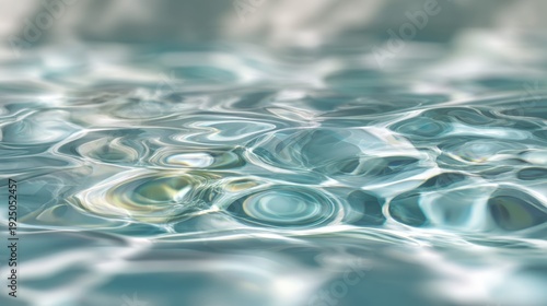 Fluid Motion - Ripples in Water Surface