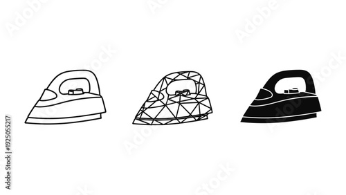 Ironing Appliance Icons