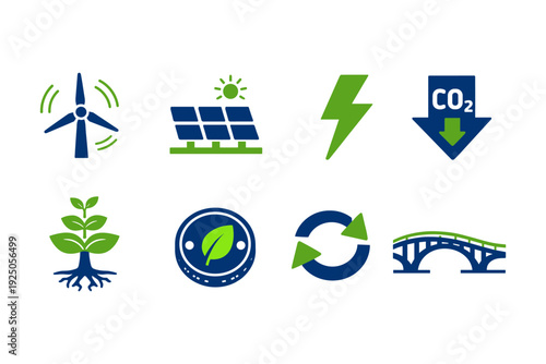 Green Energy Icons Collection