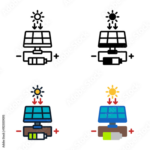 Solar Battery Storage is storing solar-generated electricity for later consumption.