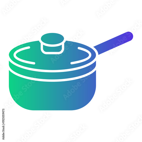 saucepan Gradient icon