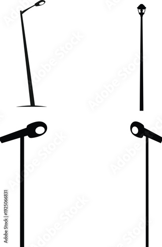 Street light pole and mounting options