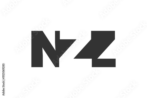 Free Download NZZ logo design. Initial letter N Z Z bold font style for tech startups, consulting, corporate branding. Creative company name, headlines typography identity, trendy logotype. - GFXLoad