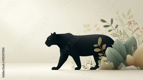 Majestic Black Panther: A s...