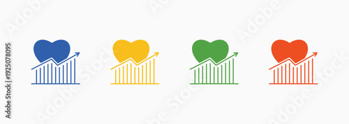 Loyalty Icon Set Color Multiple Style Collection Vector Illustration