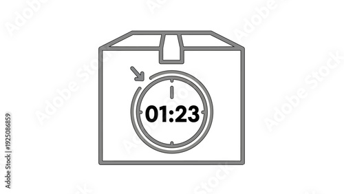 Digital washing machine control panel display.