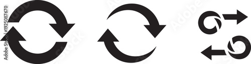 Software Sync Refresh Repeat Data Update Graphic Design