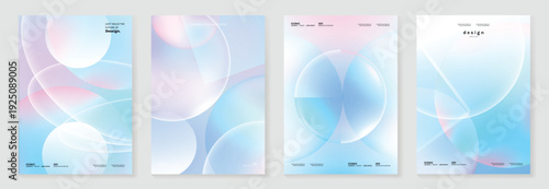 pastel abstract poster background vector background with lightblue blue white colors. Modern design for poster, cover, and branding.