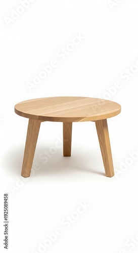 Wallpaper Mural Minimalist Wooden Stool - A Simple and Elegant Design. Torontodigital.ca