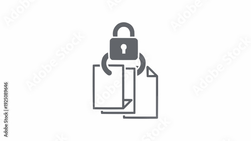 Secure Documents with Padlock Protection.