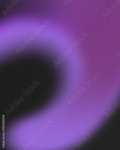 Abstract purple gradient swirl on dark background smooth motion blur soft light