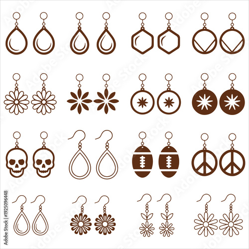 Earring Svg Collection