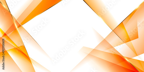 Abstract background vector illustration with a modern design, orange and gold colors, and geometric elements.