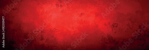 A vibrant red abstract background with a textured, blurred, and slightly darker gradient effect.