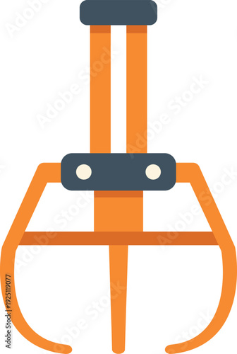 Robotic claw grabber representing success, attempt, or playful capture