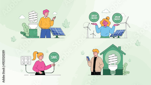 Illustrating diverse professionals collaborating in a modern workplace environment