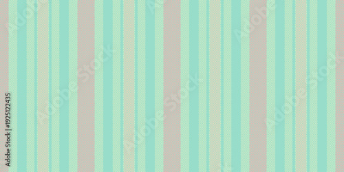 Dye seamless vector textile, easter fabric texture pattern. Faded stripe background lines vertical in teal and light colors.