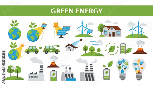 Illustrated guide to various types of gardens and gardening activities