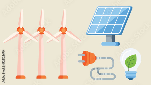 Renewable energy sources harnessing clean and sustainable power from nature