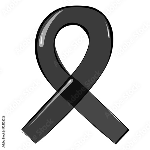 Glas Black Morning Ribbon 