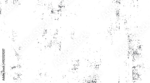 Grey speckle and stain texture on white background. Abstract grunge overlay effect. Random distressed pattern