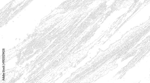 Abstract grey and white diagonal textured pattern with irregular lines and dots background