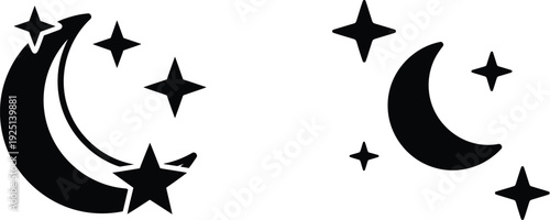 Ramadan kareem wishes crescent moon and stars symbolizing islamic holy month