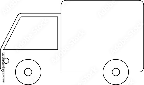 Cute colorful car vector illustration for kids