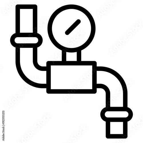 gas pive icon vector illustration