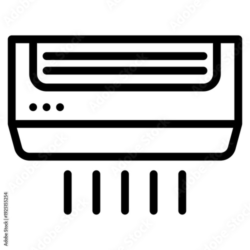 air conditioner icon vector illustration