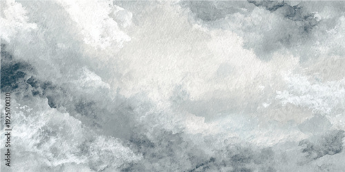 Cloudscape Watercolor: A serene cloudscape painting, with soft, flowing watercolor strokes, capturing the ethereal beauty and tranquil atmosphere of the sky.